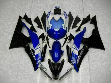 Bleu Noir Kit Carénages Motos Complet R6 08-16