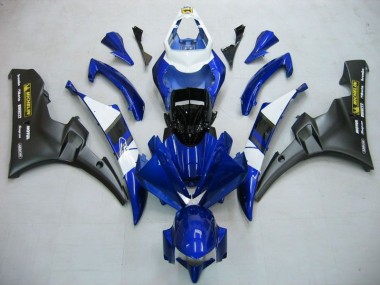 Bleu Noir Kit Carénages Motos R6 06-07