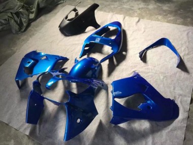 Bleu Noir Mat Carénage Moto ZX9R 02-03