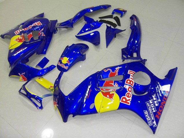 Bleu Red Bull Carénage Moto CBR 600 F3 95-98 Bleu Red Bull Carénage Moto CBR 600 F3 95-98