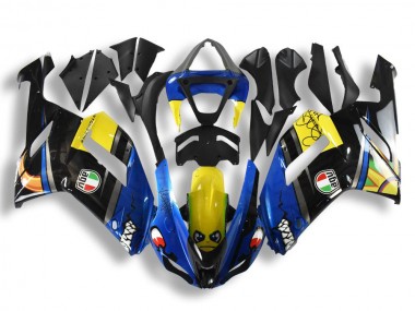 Bleu Requin Carénage Moto ZX6R 07-08