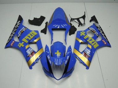 Bleu Rizla Carénage Moto GSXR 1000 K3 03-04