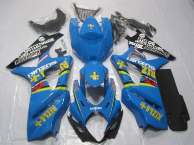 Bleu Rizla Carénage Moto GSXR 1000 K7 07-08