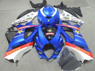 Bleu Rockstar Carénage Moto GSXR 1000 K7 07-08