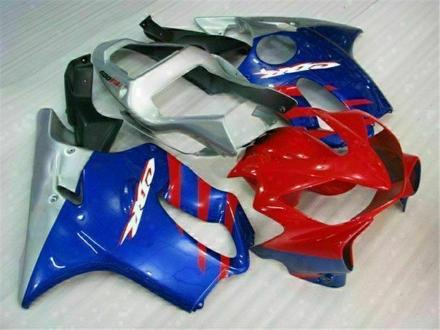 Bleu Rouge Carénage Moto CBR 600 F4i 01-03