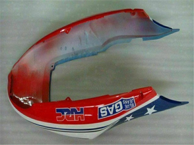 Bleu Rouge Castrol Cycle World Carénage Moto CBR 600 F4i 04-07 Bleu Rouge Castrol Cycle World Carénage Moto CBR 600 F4i 04-07