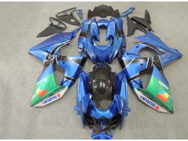 Bleu Vert JOMO Carénage Moto GSXR 1000 K9 09-16