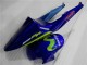 Bleu Vert Movistar Castrol Carénage Moto CBR 600 RR 03-04 Bleu Vert Movistar Castrol Carénage Moto CBR 600 RR 03-04