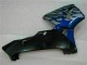 Bleu avec Argent Flamme Carénage Moto CBR 600 RR 03-04