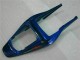 Bleu avec Argent Flamme Carénage Moto CBR 600 RR 03-04