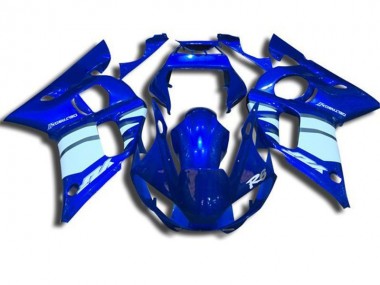 Bleu et Blanc Carénage Moto R6 98-02