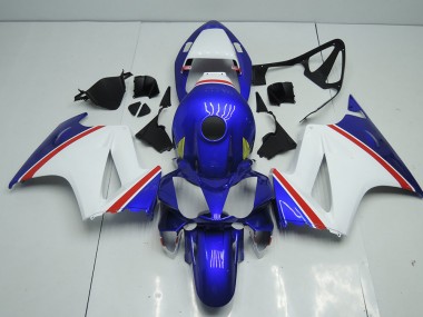 Bleu et Blanc Carénage Moto VFR 800 02-13