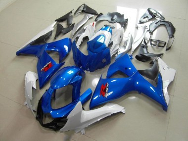 Bleu et Blanc Style OEM Carénages Moto GSXR 1000 K9 09-16