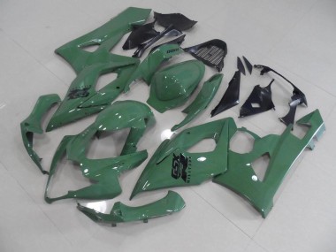 Brillant Armée Verte Carénage Moto GSXR 1000 K5 05-06