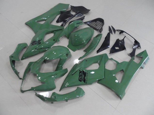 Brillant Armée Verte Carénage Moto GSXR 1000 K5 05-06 Brillant Armée Verte Carénage Moto GSXR 1000 K5 05-06