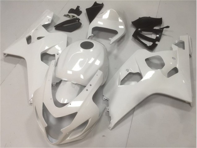 Brillant Blanc Carénage Moto GSXR 600 / 750 K4 04-05 Brillant Blanc Carénage Moto GSXR 600 / 750 K4 04-05