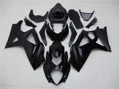 Brillant Noir Mat Carénage Moto GSXR 1000 K7 07-08