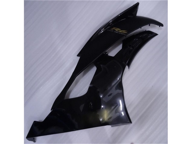 Brillant Noir Mat Carénage Moto R6 08-16