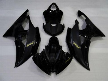 Brillant Noir Mat Carénage Moto R6 08-16