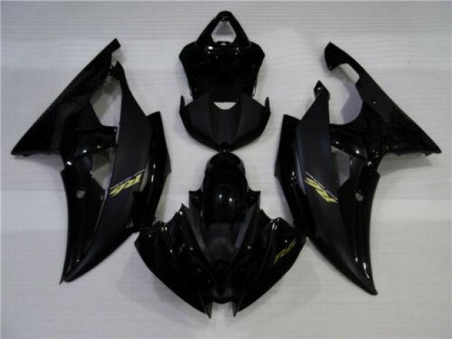 Brillant Noir Mat Carénage Moto R6 08-16
