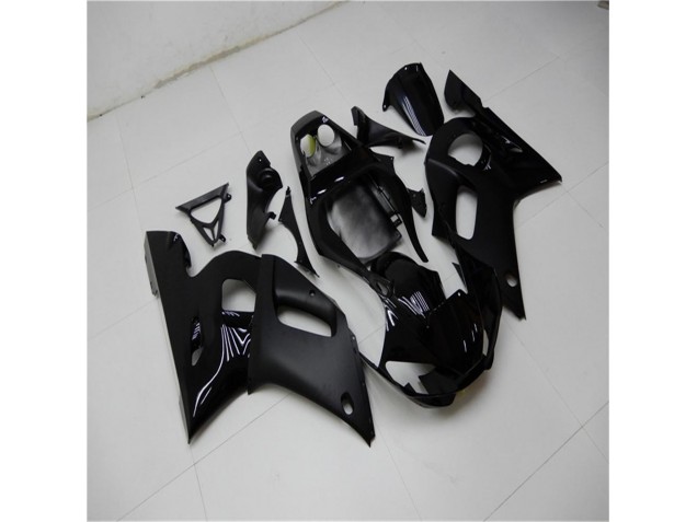 Brillant Noir Mat Carénage Moto R6 98-02 Brillant Noir Mat Carénage Moto R6 98-02