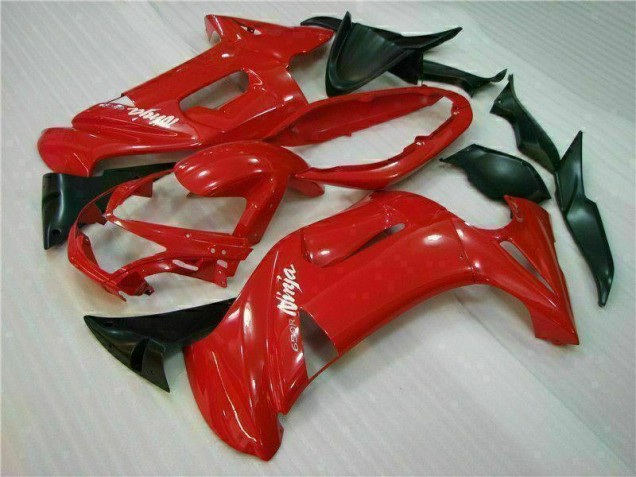 Brillant Rouge Carénage Moto EX650 06-08