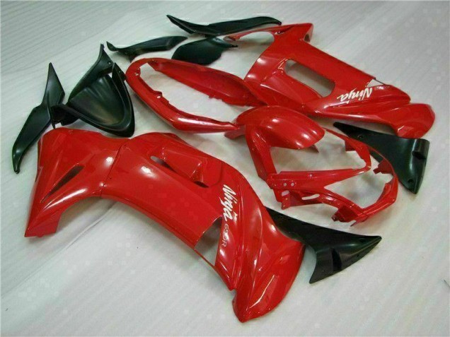 Brillant Rouge Carénage Moto EX650 06-08