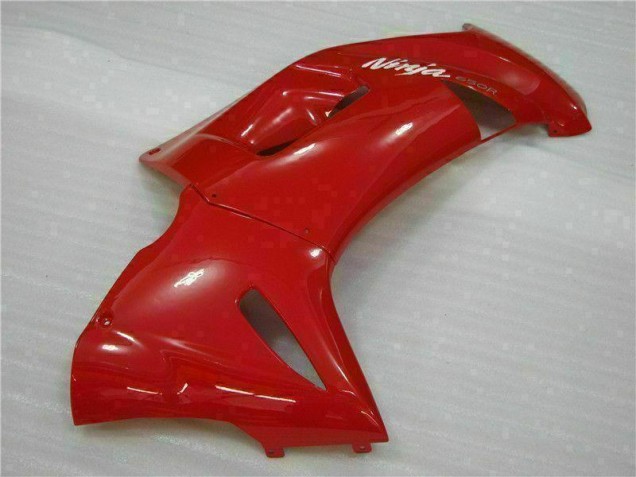 Brillant Rouge Carénage Moto EX650 06-08