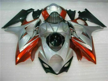 Brun Argent Carénage Moto GSXR 1000 K7 07-08