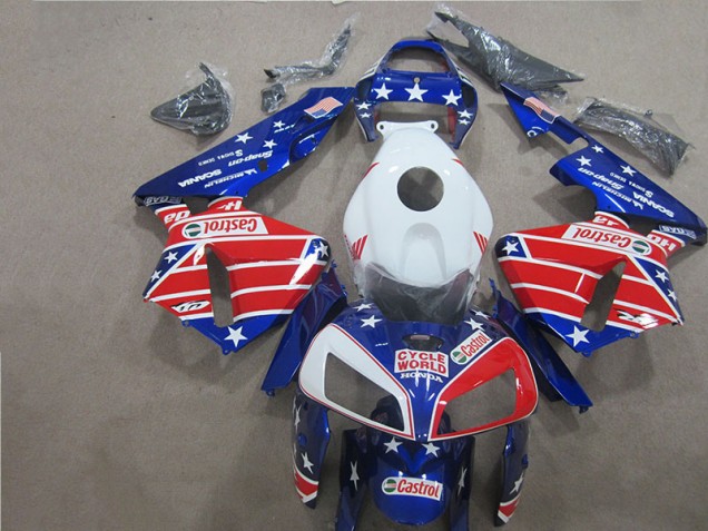 Cycle World Castrol Carénage Moto CBR 600 RR 05-06