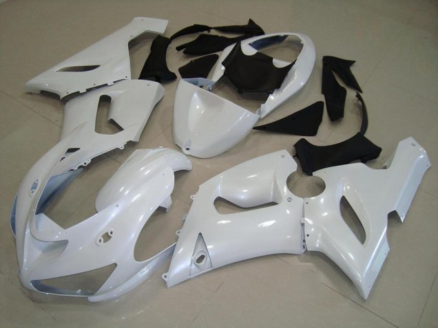 Dark Blanc Nacré Carénage Moto ZX6R 05-06