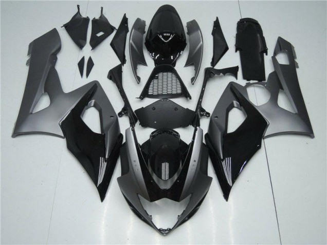 Gris Noir Carénage Moto GSXR 1000 K5 05-06 Gris Noir Carénage Moto GSXR 1000 K5 05-06