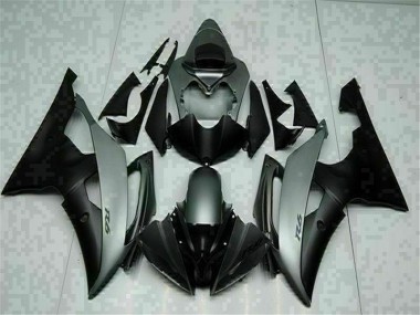 Gris Noir Carénage Moto R6 08-16
