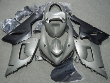 Gris Noir Carénage Moto ZX6R 05-06