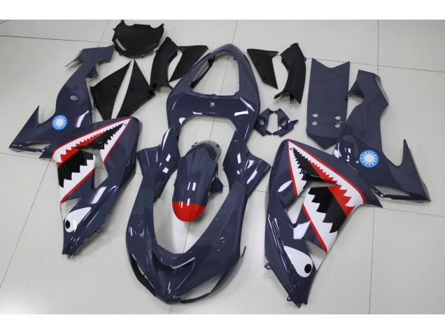 Gris Requin Carénage Moto ZX10R 06-07
