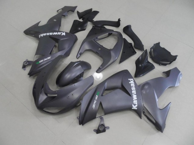 Gris avec Blanc Décalque Carénage Moto ZX10R 06-07 Gris avec Blanc Décalque Carénage Moto ZX10R 06-07