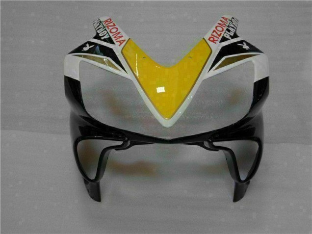 Jaune Argent Noir Playboy Carénage Moto CBR 600 F4i 01-03 Jaune Argent Noir Playboy Carénage Moto CBR 600 F4i 01-03