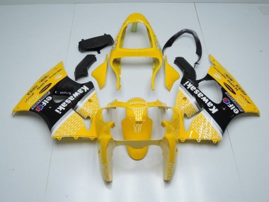 Jaune Arrow Carénage Moto ZX6R 00-02