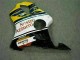 Jaune Blanc Carénage Moto CBR 600 F4i 01-03 Jaune Blanc Carénage Moto CBR 600 F4i 01-03