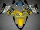 Jaune Blanc Carénage Moto CBR 600 F4i 01-03 Jaune Blanc Carénage Moto CBR 600 F4i 01-03