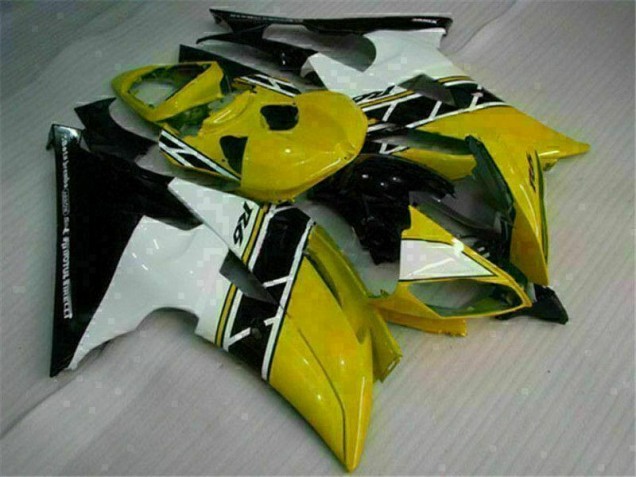Jaune Blanc Carénage Moto R6 08-16
