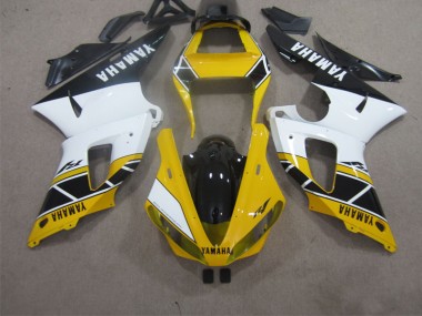 Jaune Blanc Noir Carénage Moto R1 00-01