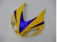 Jaune Bleu Carénage Moto CBR 1000 RR 06-07 Jaune Bleu Carénage Moto CBR 1000 RR 06-07