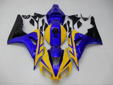 Jaune Bleu Carénage Moto CBR 1000 RR 06-07
