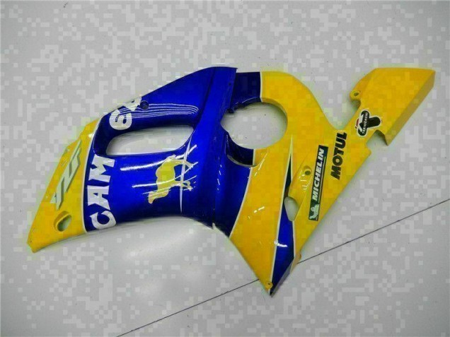 Jaune Bleu Carénage Moto R6 98-02
