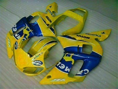 Jaune Bleu Carrosserie Moto R6 98-02