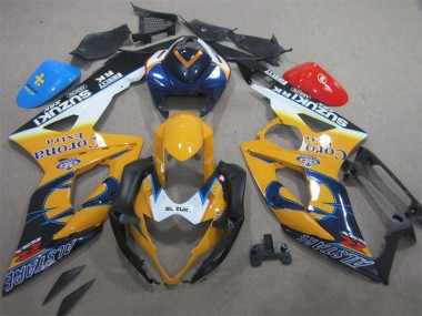 Jaune Bleu Corona Extra Carénage Moto GSXR 1000 K5 05-06