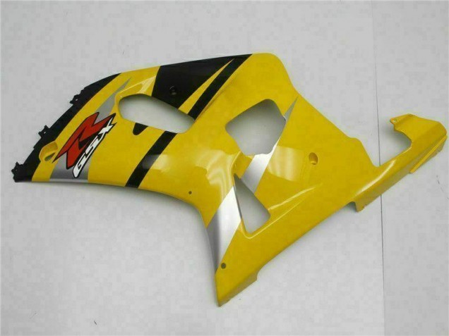 Jaune Carénage Moto GSXR 600 / 750 K1 K2 K3 01-03