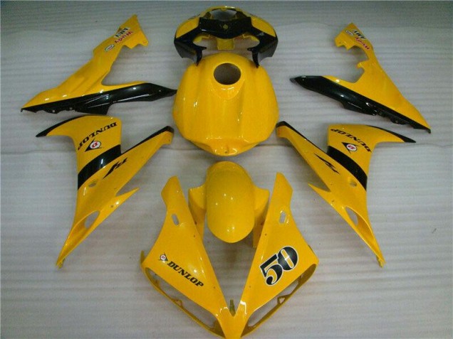 Jaune Carénage Moto R1 04-06 Jaune Carénage Moto R1 04-06
