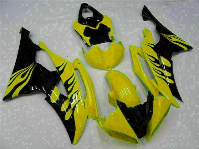 Jaune Carénage Moto R6 08-16 Jaune Carénage Moto R6 08-16